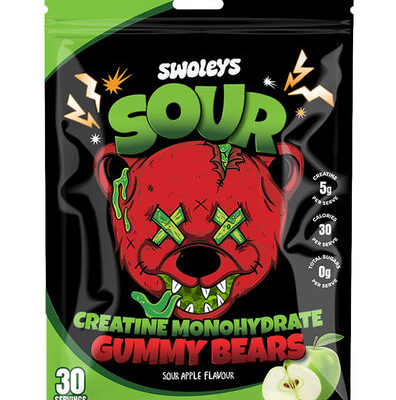 Chewable creatine gummies for muscle strength and convenient daily dosing